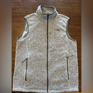 Men’s North Face Grey Fleece Vest
